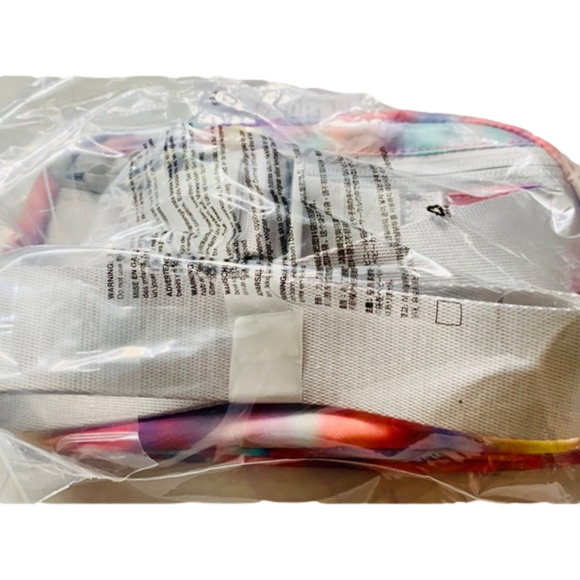 🎉hp! NWT SOLDOUT SUMMER EDITION LULULEMON EVERYWHERE BELT BAG 1L TIE DYE NEON - Picture 7 of 10